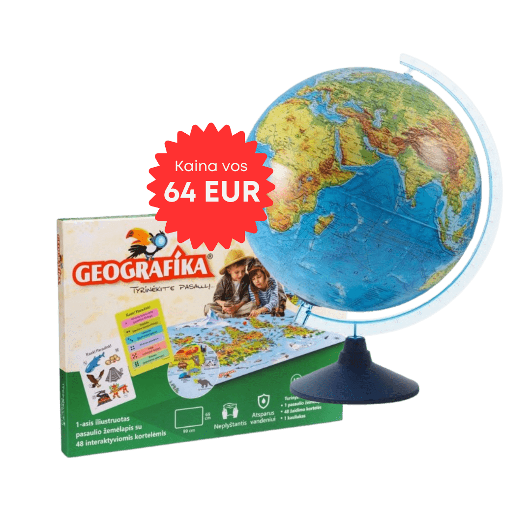 bundle001 Reljefinis gaublys + Geografika - Image 1