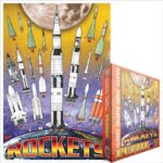 Dėlionė "Raketos" 100 detalių