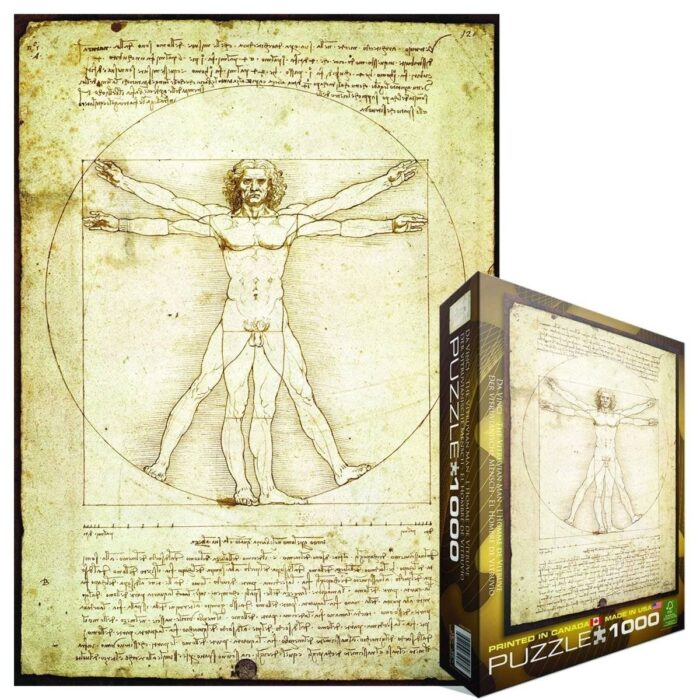 Dėlionė "Vitruvijaus žmogus" Leonardo Da Vinci - Image 2