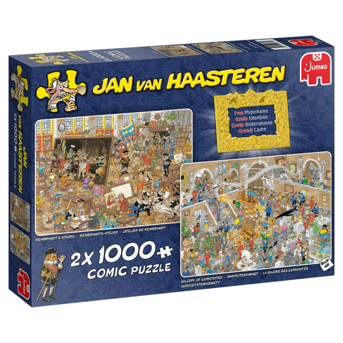 Dėlionė Kelionė į muziejų. Jan van Haasteren - 2 x 1000 - Image 3