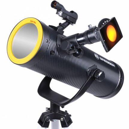 Reflektorinis teleskopas Solarix Bresser 114/500 su Saulės filtru