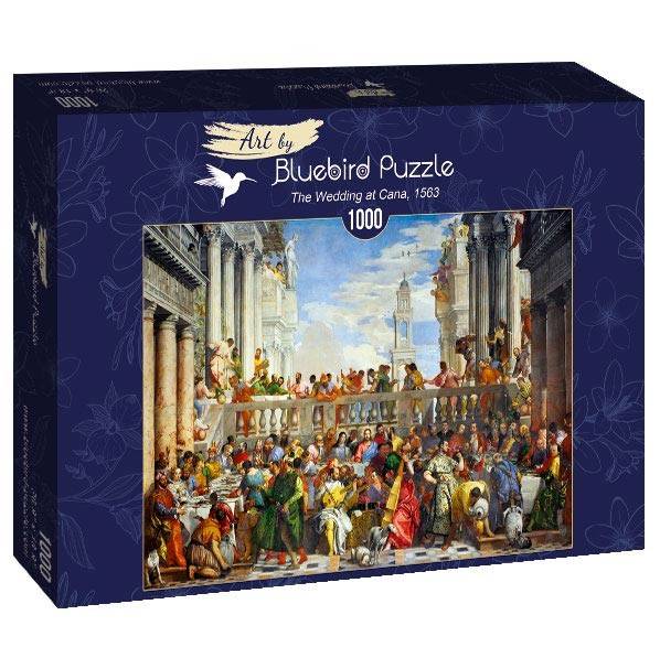 3663384600111a Dėlionė "Paolo Veronese - The Wedding at Cana" 1000 detalių - Image 1