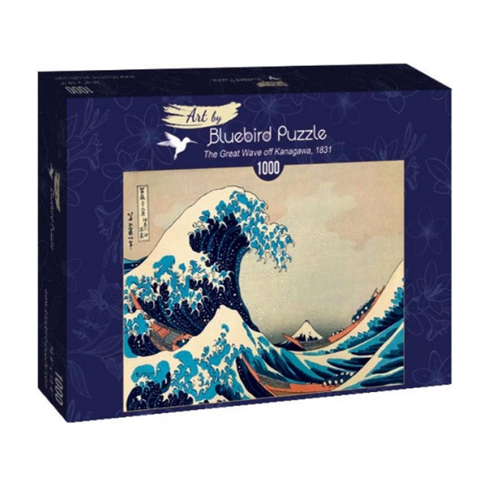 3663384600456 Dėlionė Kanagavos banga Hokusai 1000d. - Image 1