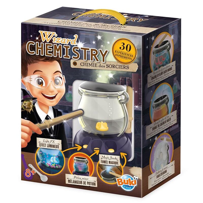3700802102823 Magiška burtininko chemija. Eksperimentų rinkinys 30