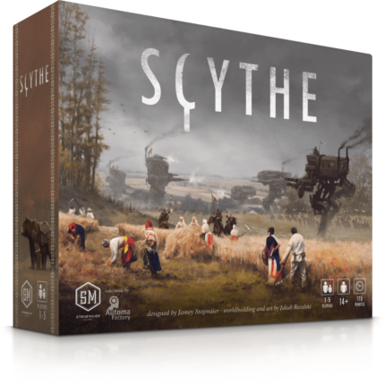 Stalo žaidimas Scythe 1-5 žaidėjai