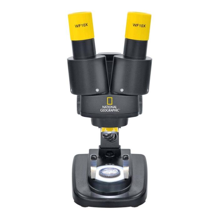 Stereo binokuliarinis mikroskopas 20x su LED apšvietimu - Image 4