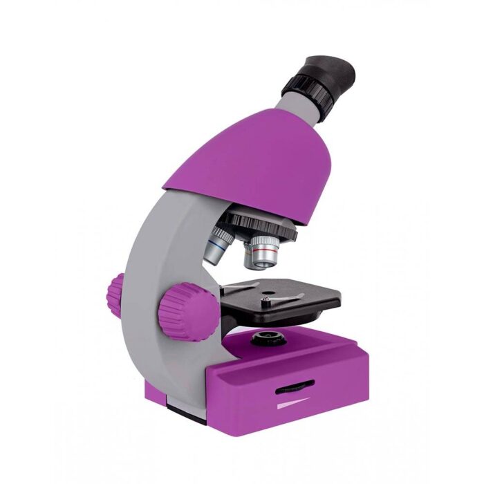 Mikroskopas Junior 40x-640x violetinis - Image 2