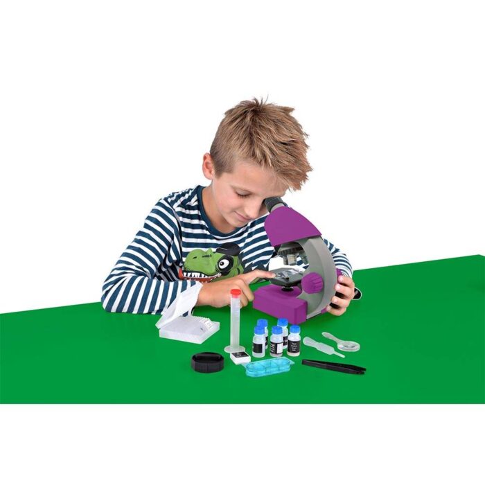 Mikroskopas Junior 40x-640x violetinis - Image 4