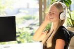 Ausinės Bluetooth Over Ear baltos - Image 2