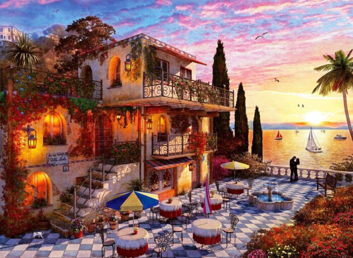 Dėlionė Viduržiemio jūros romanas. Dominic Davison 3000 - Image 2