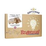 Engenius konstruktorius: "Double" medinė marmuro kamuoliukų trasa