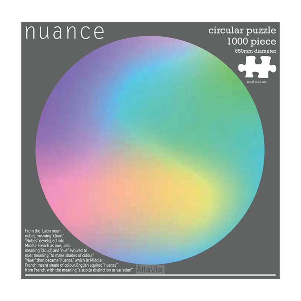 5051237086898 Dėlionė apvali „Nuance“ magnetinis laukas 1000d. - Image 1