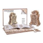 Medinė 3D dėlionė "Laikrodis"