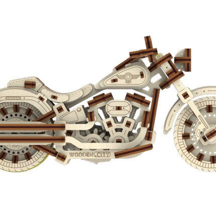 Medinė dėlionė 3D Cruiser V-Twin
