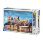 Dėlionė "Notre Dame katedra Paryžiuje" 500d