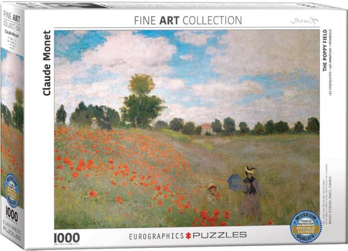 Dėlionė Aguonų laukas Claude Monet 1000 - Image 3