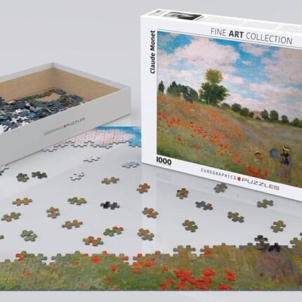Dėlionė Aguonų laukas Claude Monet 1000