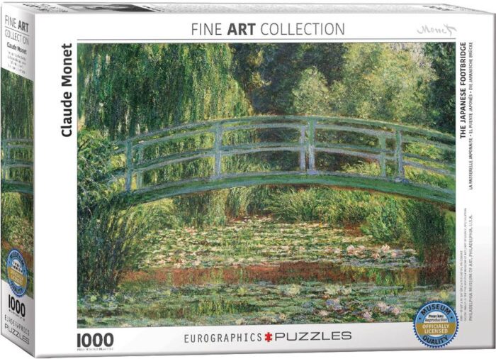 Dėlionė "Japoniškas tiltelis   - Claude Monet" 1000d. - Image 3