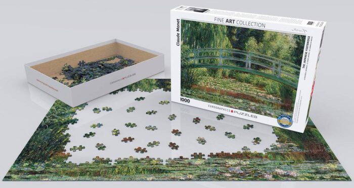 Dėlionė "Japoniškas tiltelis   - Claude Monet" 1000d. - Image 2