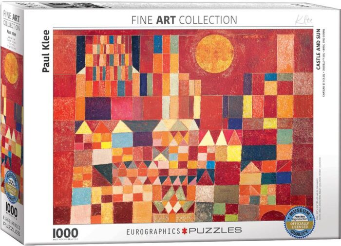 Dėlionė "Pilis ir saulė" Paul Klee 1000d. - Image 3