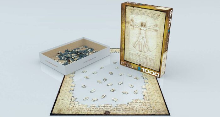 Dėlionė "Vitruvijaus žmogus" Leonardo Da Vinci - Image 4