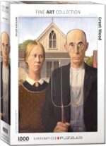 Dėlionė Amerikietiška gotika Grant Wood 1000 detalių - Image 3
