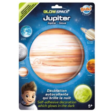 Šviečiantis tamsoje lipdukas Jupiteris 16 cm