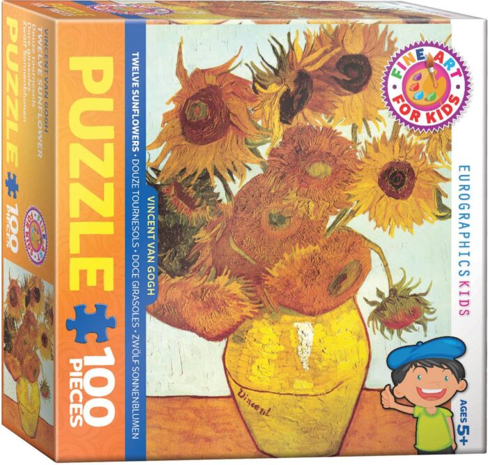 Dėlionė "Dvylika saulėgražų'' Van Gogh 100d. - Image 2