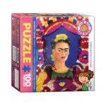 Dėlionė "Frida. Portretas su paukščiais" 100d.