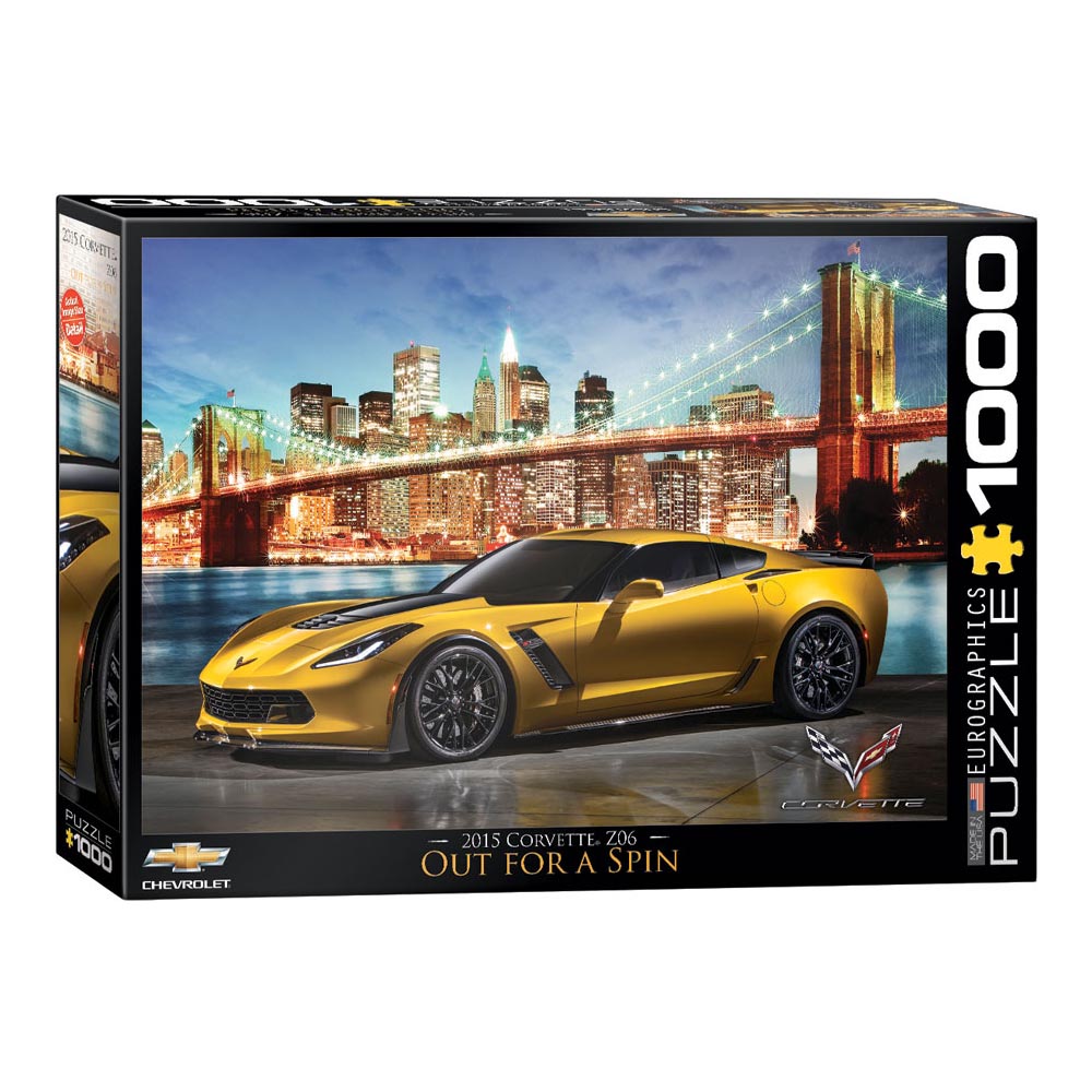 628136607353 Dėlionė "Corvette Z06" 1000d. - Image 1