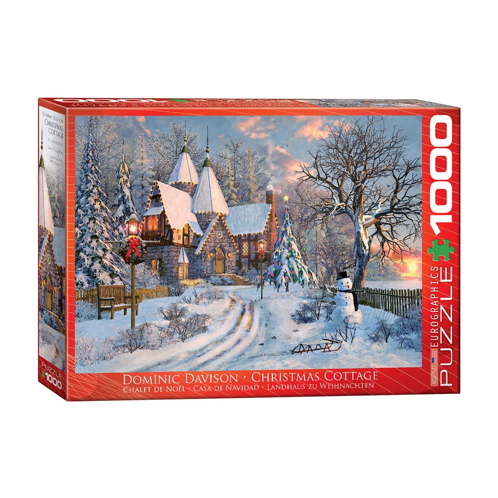 628136607902 Dėlionė "Kalėdų namas" 1000d. - Image 1