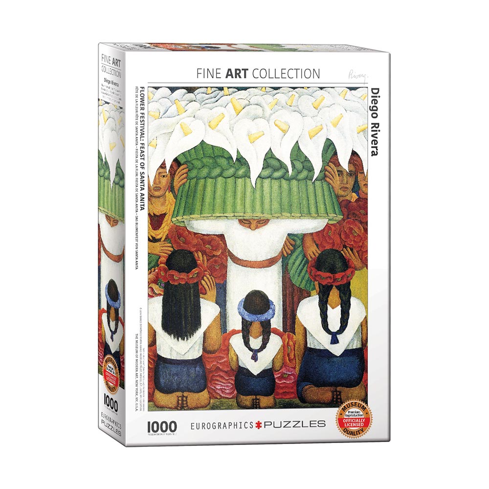 628136607988 Dėlionė "Gėlių festivalis" 1000d. - Image 1