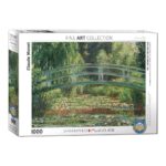 Dėlionė "Japoniškas tiltelis   - Claude Monet" 1000d.