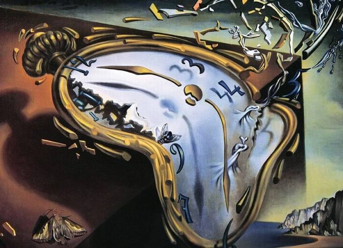Dėlionė "Minkštas laikrodis" Salvador Dali 1000d. - Image 2