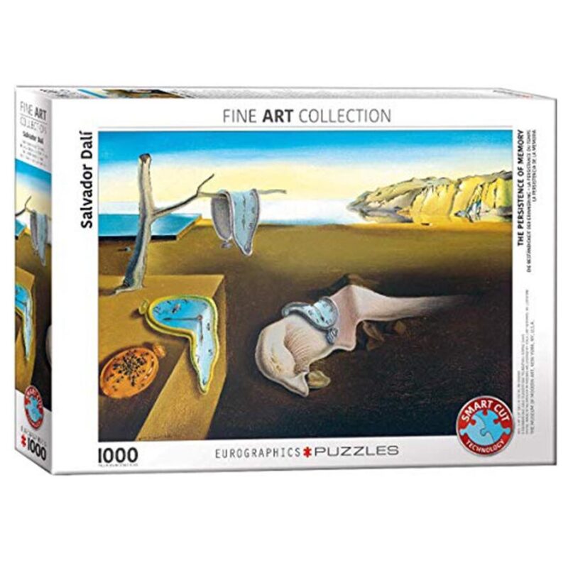 628136608459 Dėlionė Atminties patvarumas Salvador Dali 1000d.