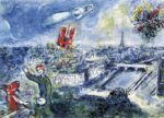 Dėlionė "Paryžiaus puokštė" Marc Chagall 1000d. - Image 3