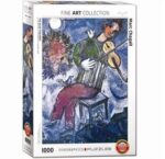 Dėlionė Mėlynasis smuikininkas Marc Chagall 1000d.