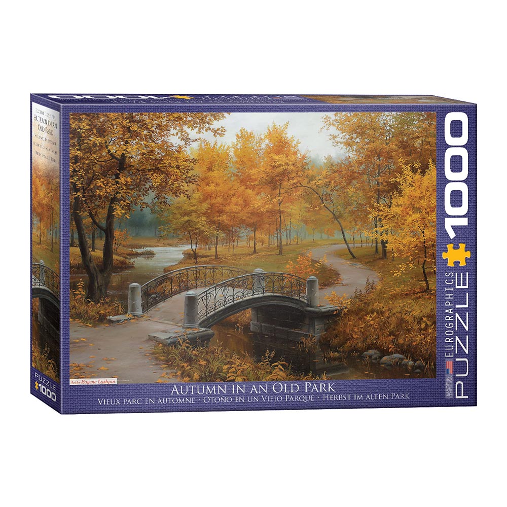 628136609791 Dėlionė "Ruduo sename parke" 1000d. - Image 1