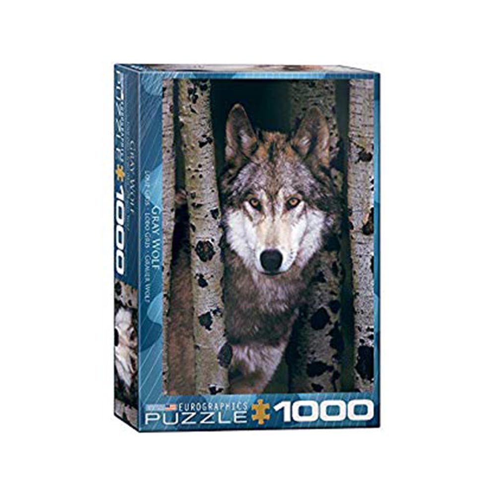 628136612449 Dėlionė "Pilkasis vilkas" 1000d. - Image 1