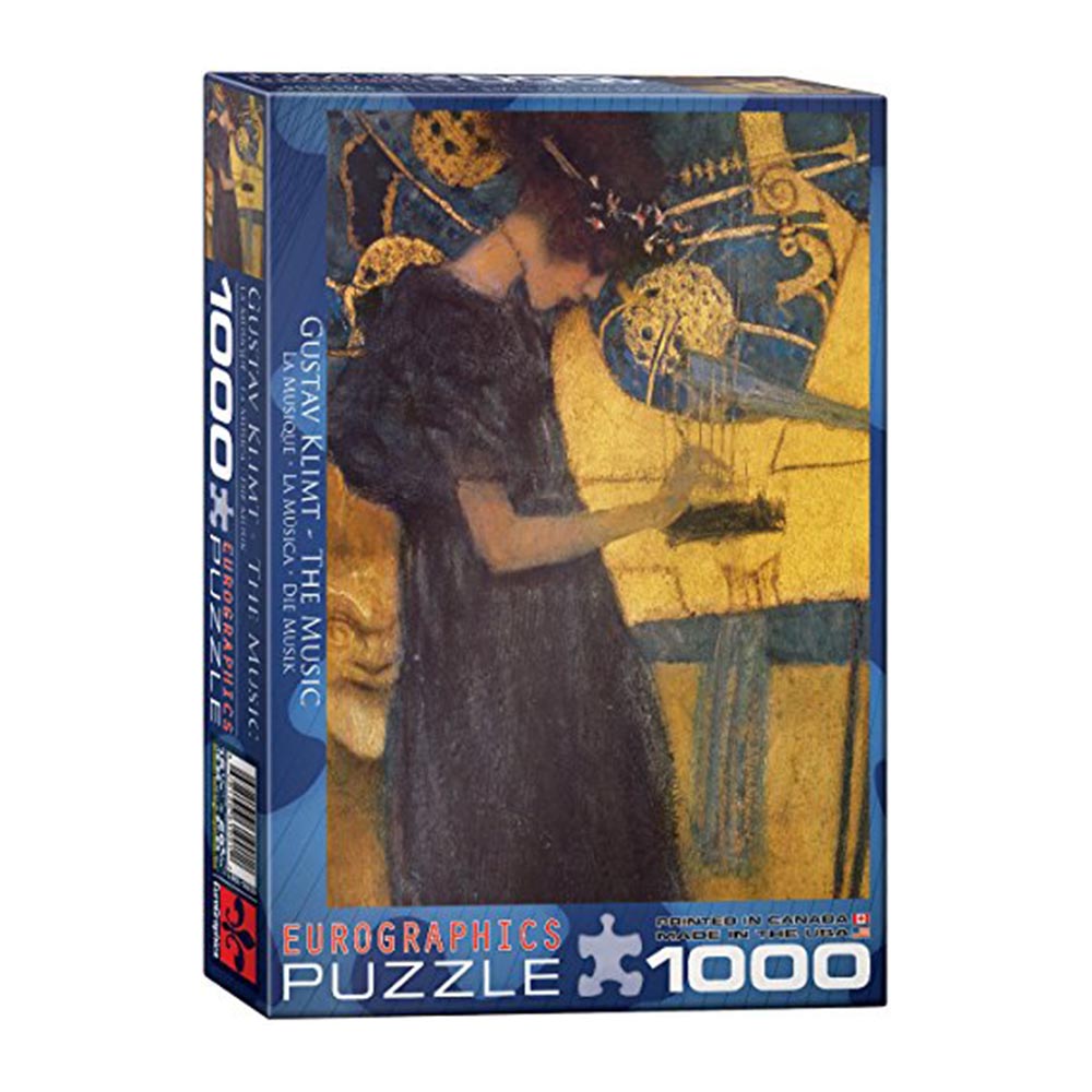 628136619912 Dėlionė Muzika. Gustav Klimt 1000 detalių