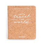 Knygelė užrašams kamštinė A6"Let's Travel" - Image 5
