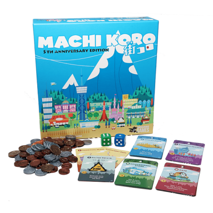Stalo žaidimas Machi Koro 2-4 žaidėjai