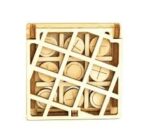 Medinė dėlionė 3D žaidimas "Tic- tac-toe 2" - Image 3
