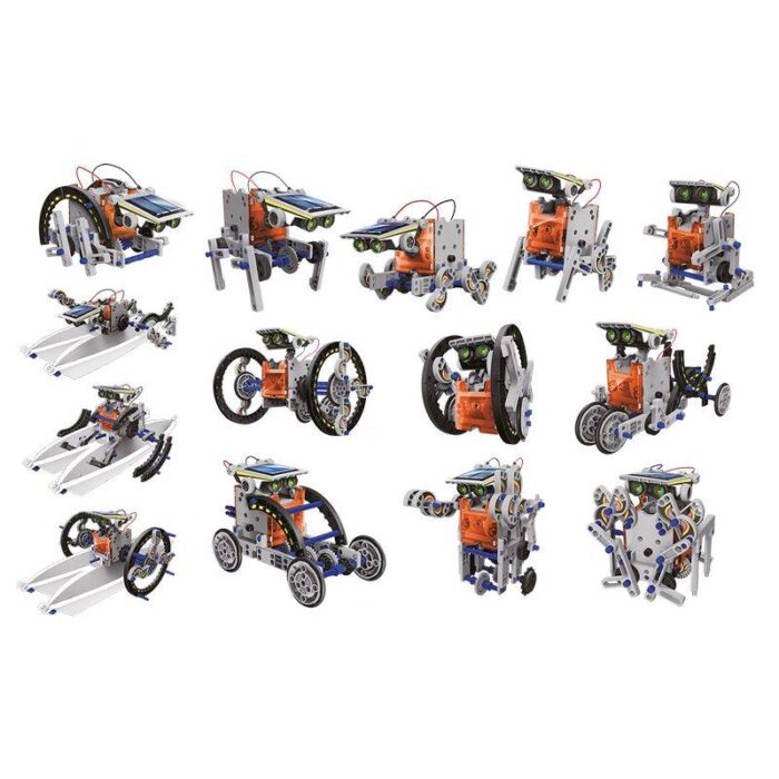 Konstruktorius Saulės energijos robotas 14in1 - Image 10
