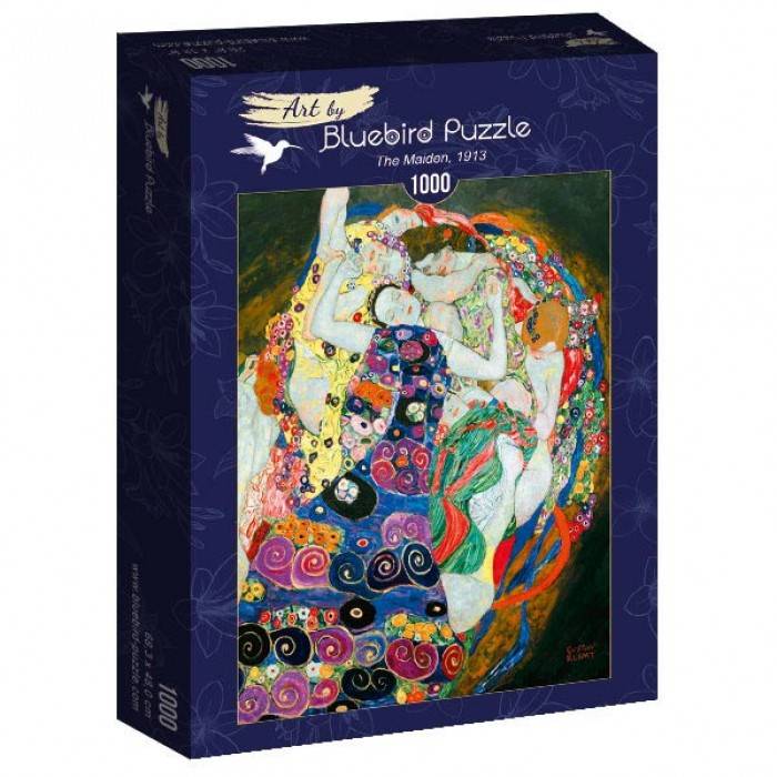 bluebird-puzzle-gustave-klimt-the-maiden-1913-jigsaw-puzzle-1000-pieces.83779-2.700.jpg Dėlionė Mergelės Gustave Klimt 1000d. - Image 1