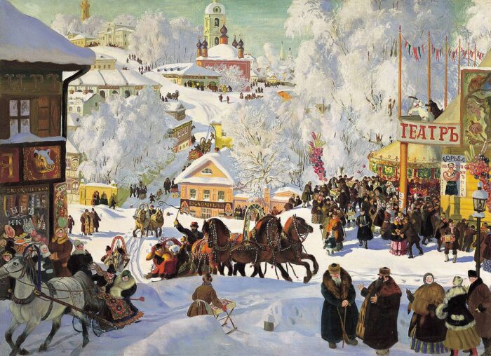 Dėlionė "Boris Kustodiev - Maslenitsa (Užgavenės)" 1000d. - Image 2