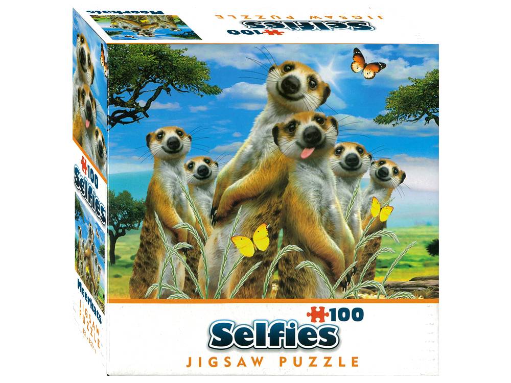 che28316.jpg Dėlionė Mini asmenukė: Surikatos 100d. - Image 1