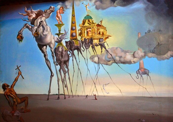 Dėlionė Švento Antano gundymas Salvador Dali 1000d - Image 2