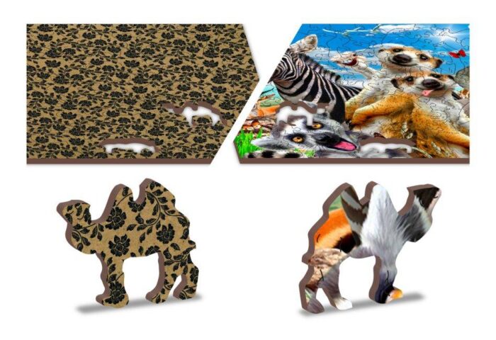 Medinė dėlionė Sveiki atvykę į Afriką 300 detalių - Image 5