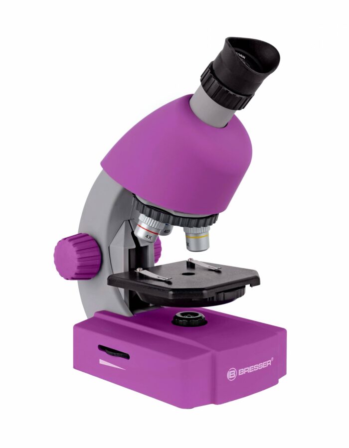 Mikroskopas Junior 40x-640x violetinis - Image 5